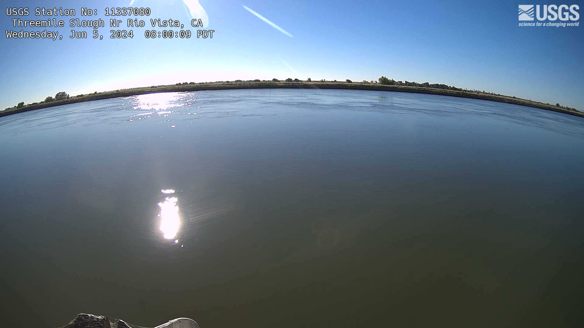 This is the most recent camera image of THREEMILE SLOUGH NR RIO VISTA CA webcam