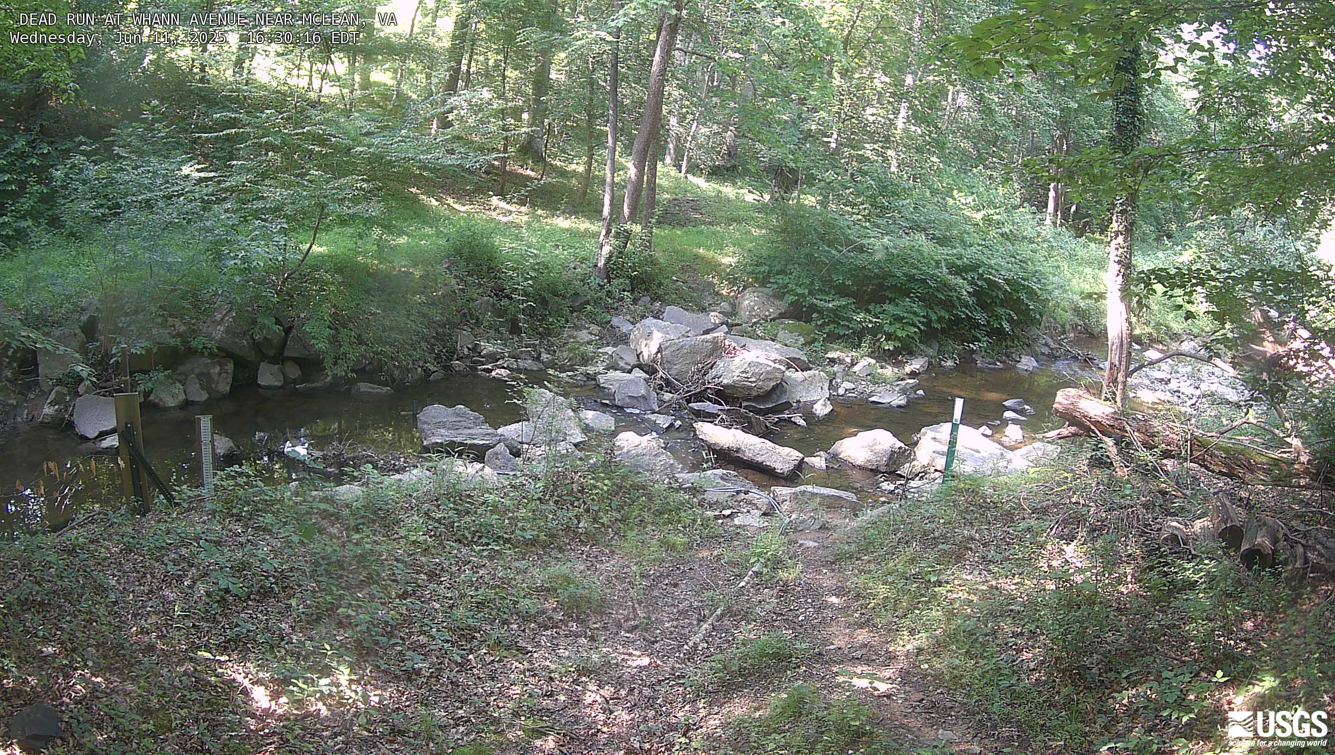 Most recent imagery of the Dead Run stream in Fairfax VA